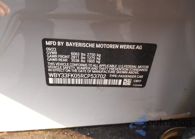 WBY33FK05RCP53702: 41454943