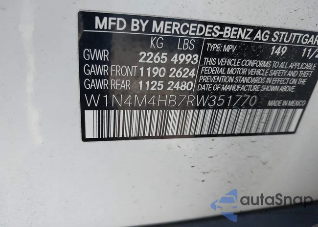 W1N4M4HB7RW351770: 41455859