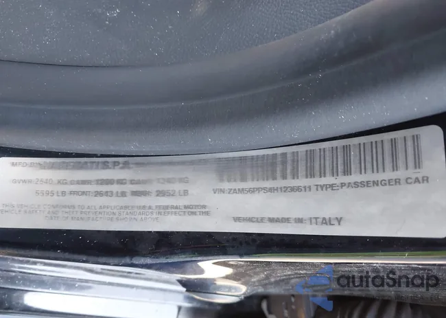 ZAM56PPS4H1236611: 41461218