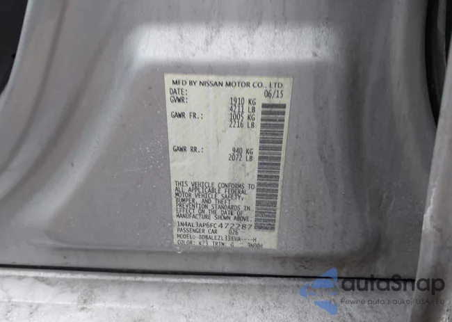 1N4AL3AP6FC472287: 41469825