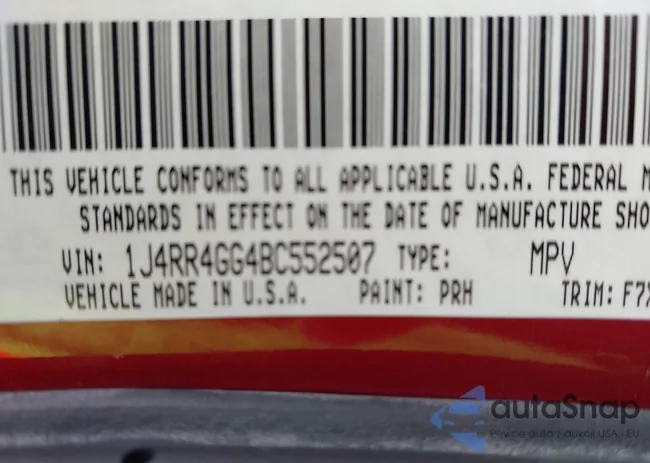 1J4RR4GG4BC552507: 41470982