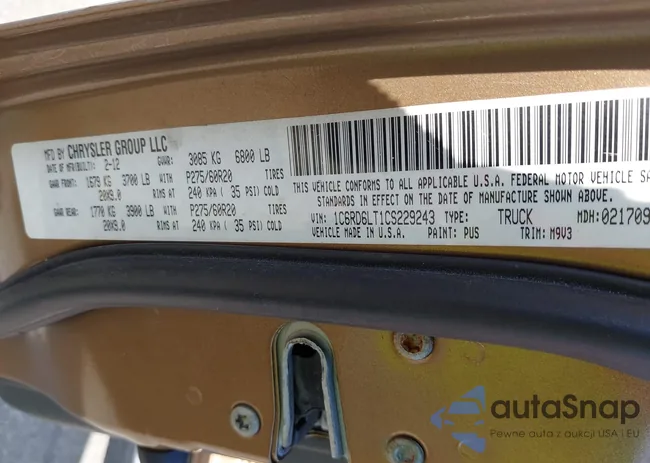 1C6RD6LT1CS229243: 41471810