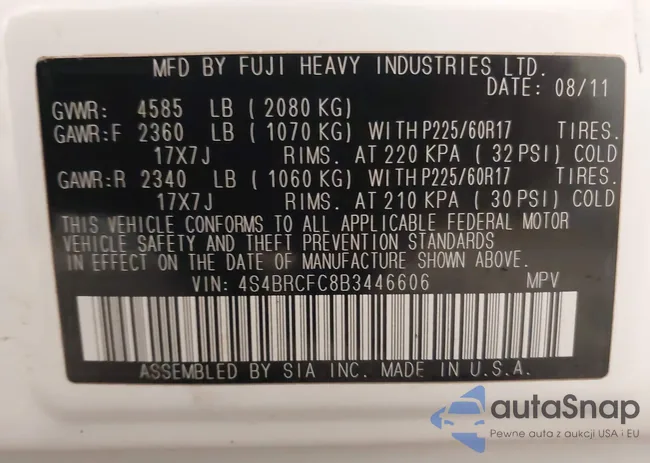 4S4BRCFC8B3446606: 41472324