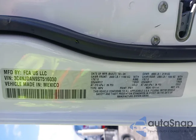 3C4NJDAN9ST516030: 41471666