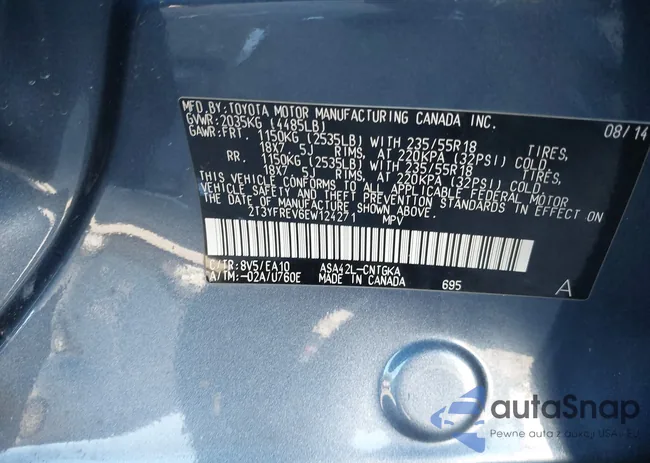 2T3YFREV6EW124271: 41474876