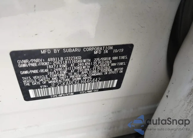 JF2SKARC6LH446442: 41476720