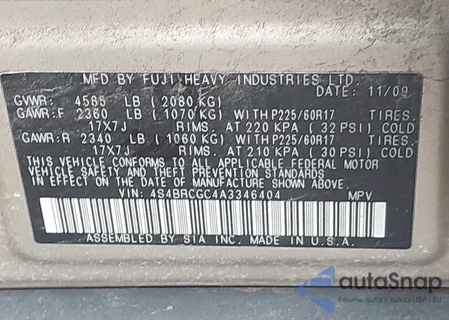 4S4BRCGC4A3346404: 41477589