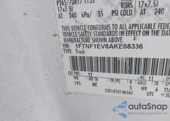 1FTNF1EV8AKE68336: 41480913