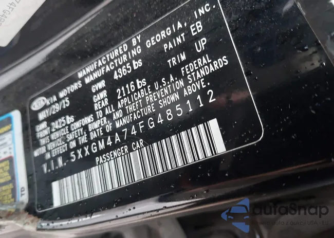 5XXGM4A74FG485112: 41484772