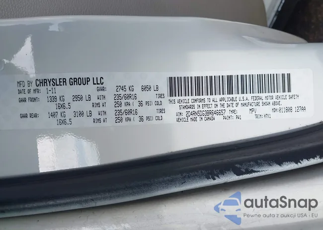 2D4RN5DG3BR646657: 41484555