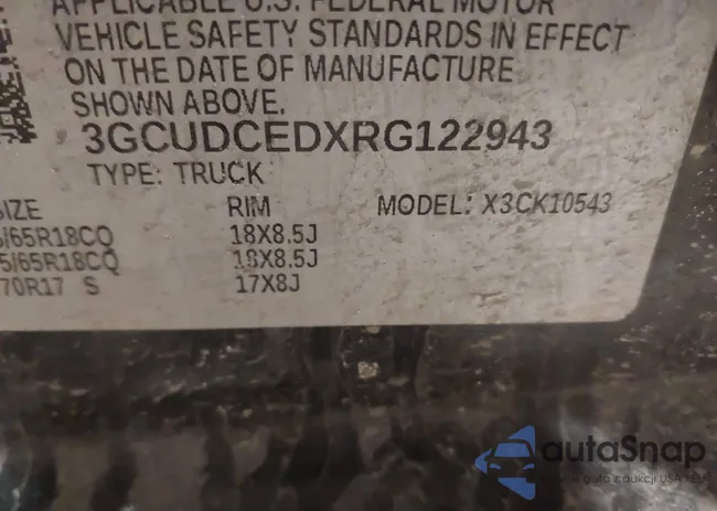 3GCUDCEDXRG122943: 41504142