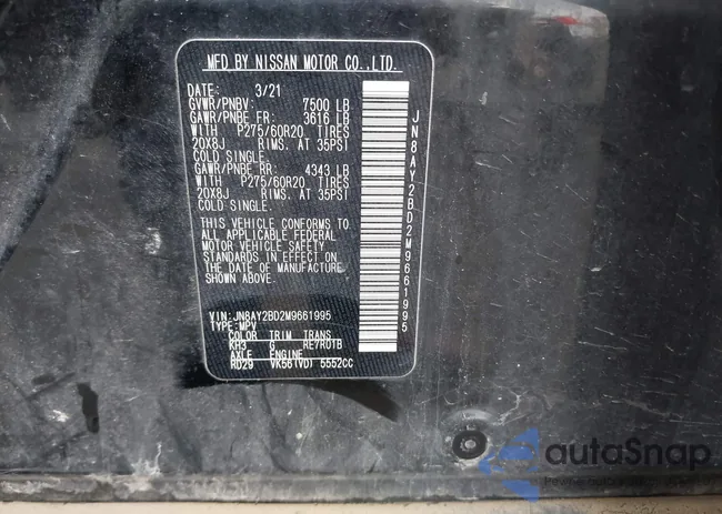 JN8AY2BD2M9661995: 41504599