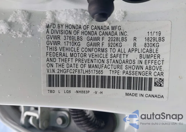 2HGFC2F87LH517565: 41506407