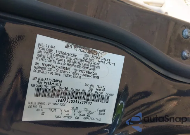 1FAFP53U25A230583: 40514916