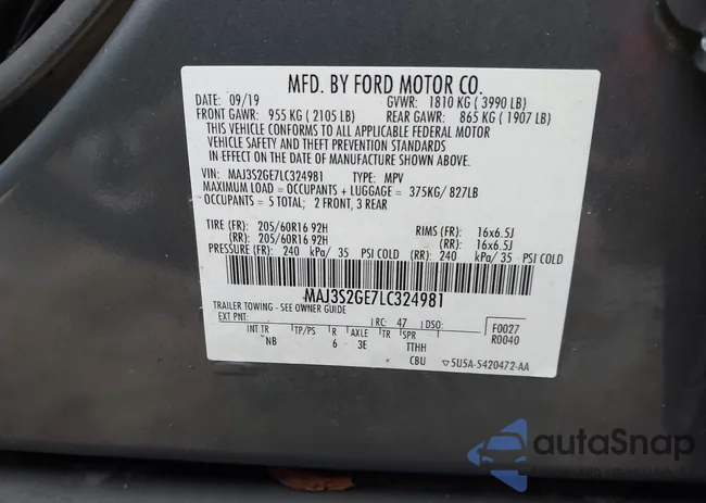 MAJ3S2GE7LC324981: 40516775