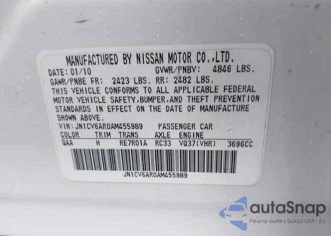 JN1CV6AR0AM455989: 40528155