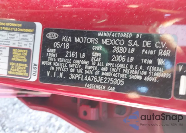 3KPFL4A76JE275305: 40529663