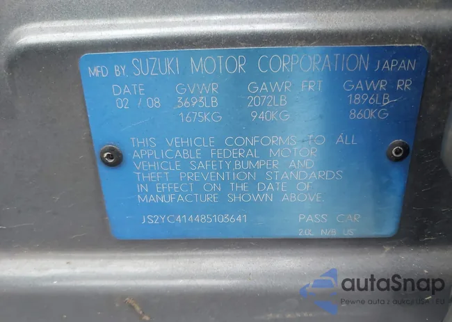 JS2YC414485103641: 40534506