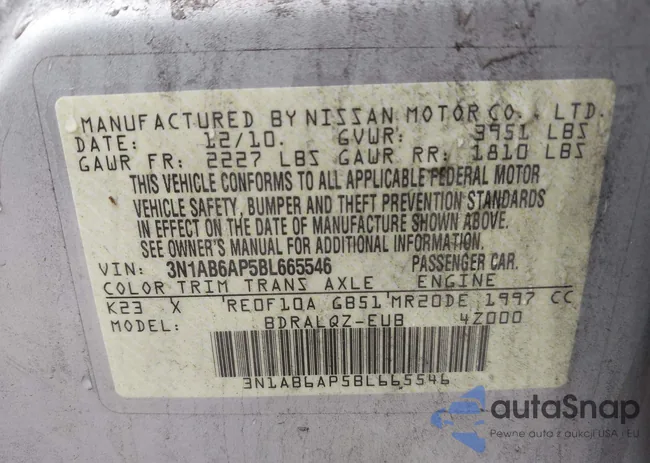 3N1AB6AP5BL665546: 40544153