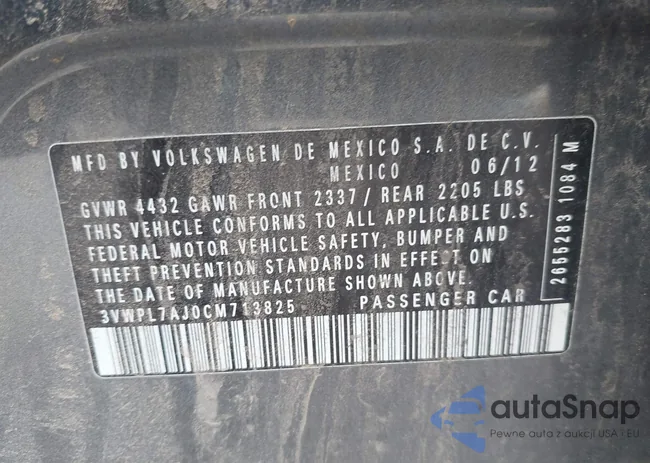 3VWPL7AJ0CM713825: 40559692