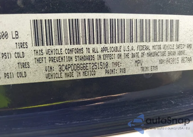 3C4PDDBG6ET251510: 40584722