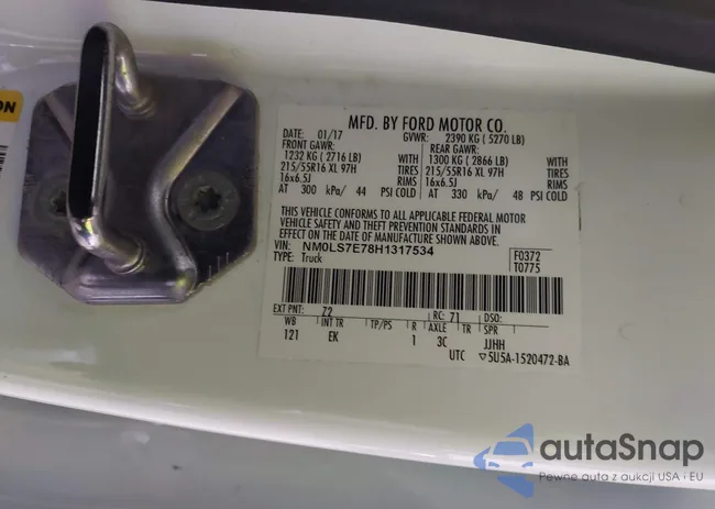 NM0LS7E78H1317534: 40586489