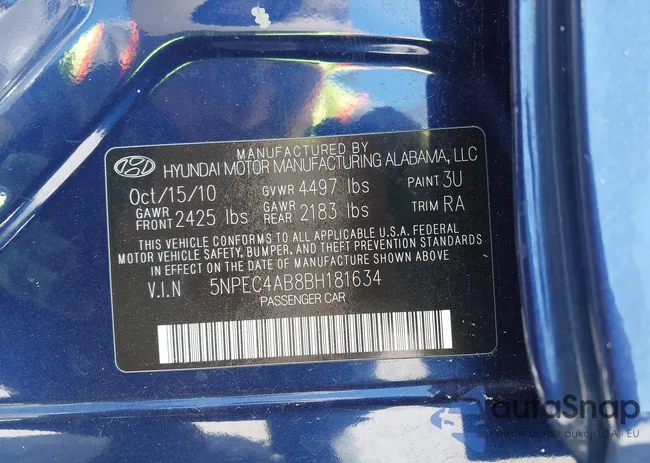 5NPEC4AB8BH181634: 40591107