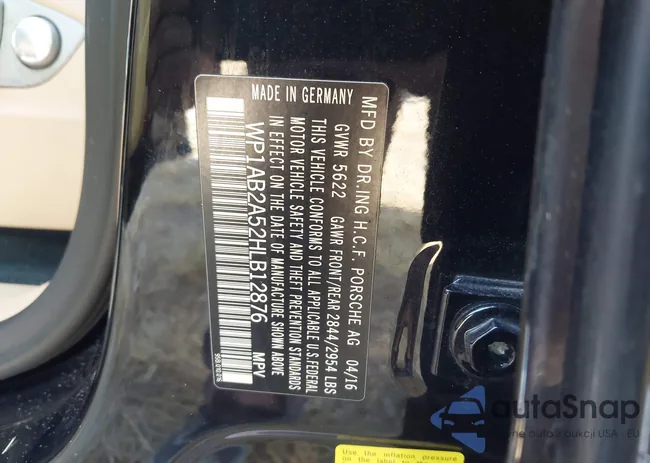 WP1AB2A52HLB12876: 40592507