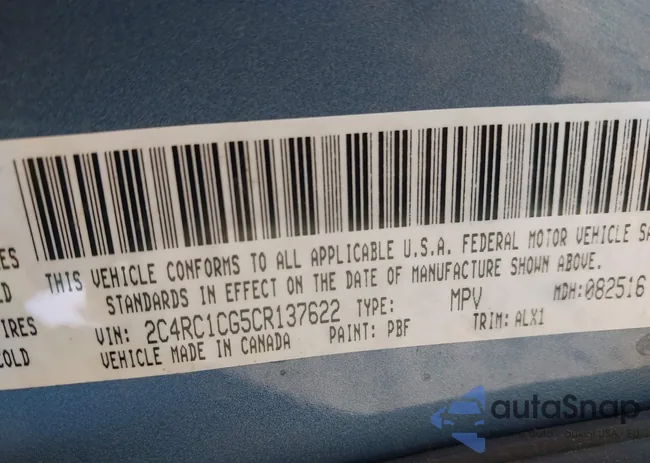 2C4RC1CG5CR137622: 40593528