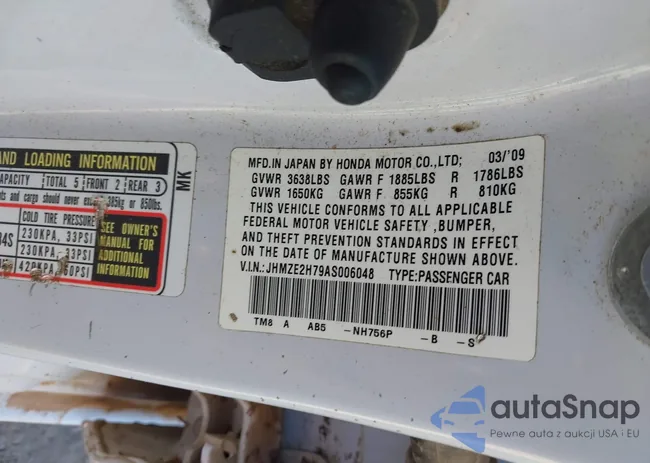 JHMZE2H79AS006048: 40598384