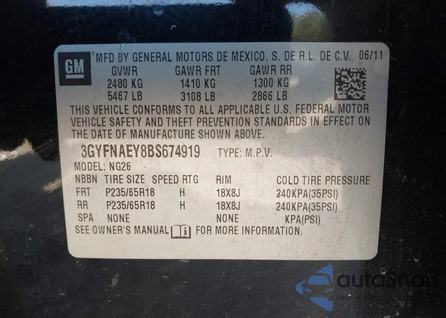 3GYFNAEY8BS674919: 40603158