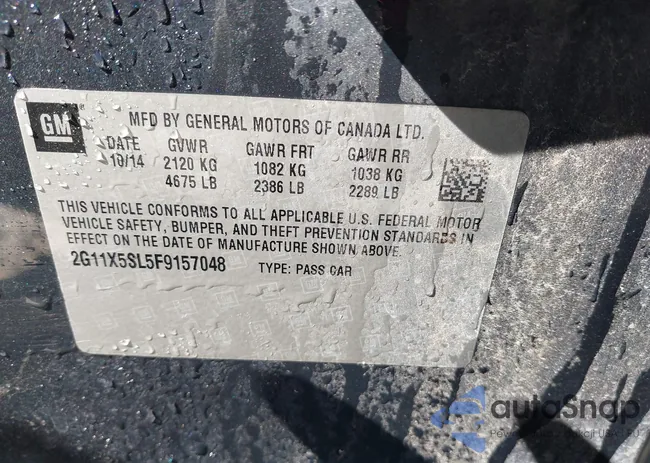 2G11X5SL5F9157048: 40604237