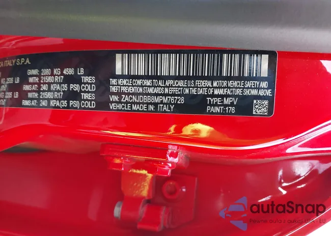 ZACNJDBB8MPM76728: 40611424