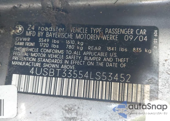 4USBT33554LS53452: 40611692