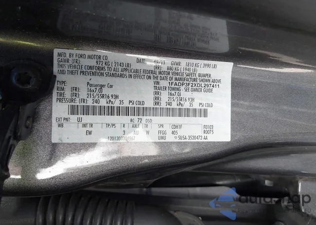 1FADP3F2XDL297411: 40618853