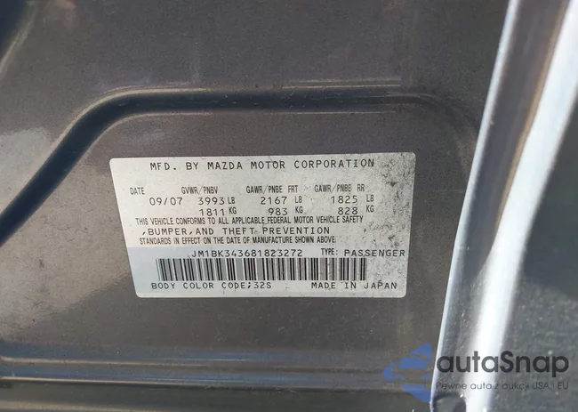 JM1BK343681823272: 40626300