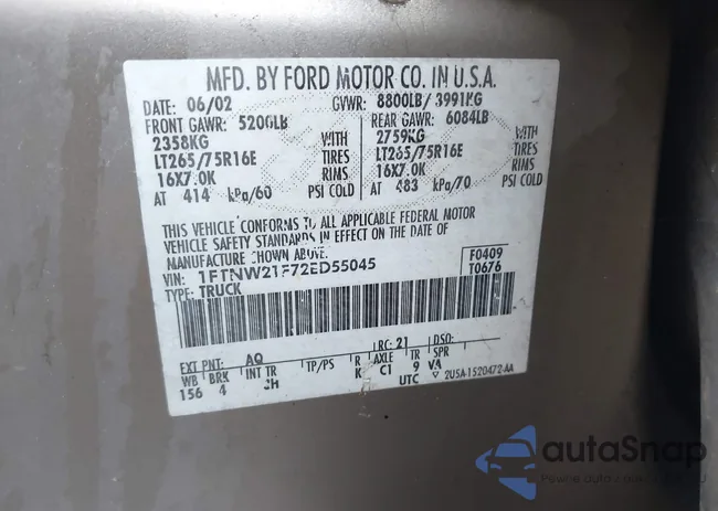 1FTNW21F72ED55045: 40627828