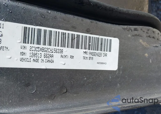 2C3CDXBG2CH156338: 40628579