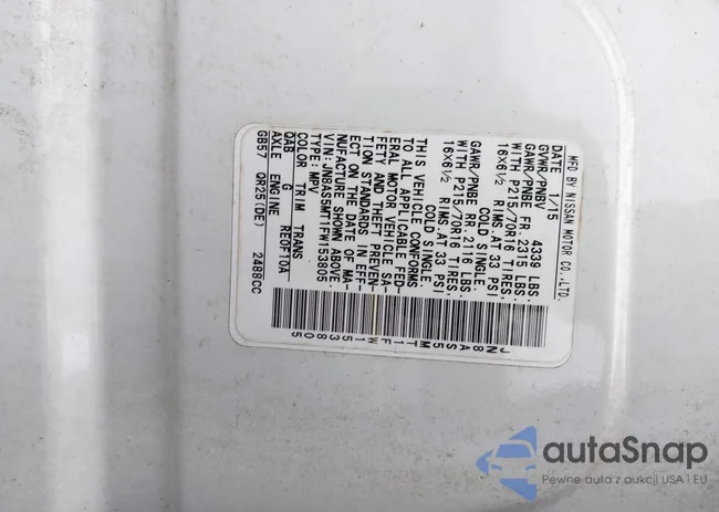 JN8AS5MT1FW153805: 40628983