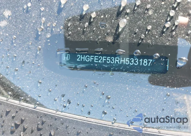 2HGFE2F53RH533187: 40631688