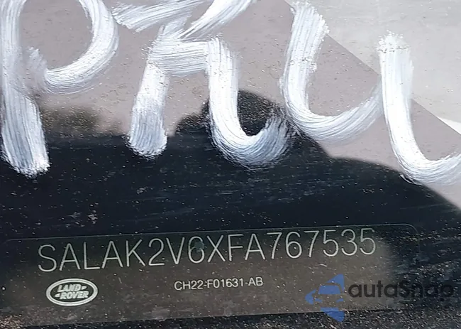 SALAK2V6XFA767535: 40631252