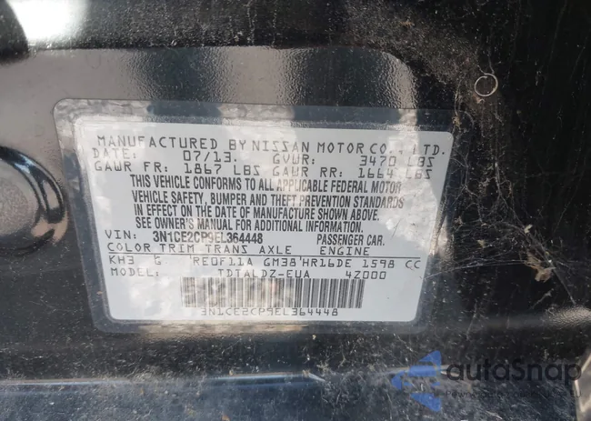 3N1CE2CP9EL364448: 40632419