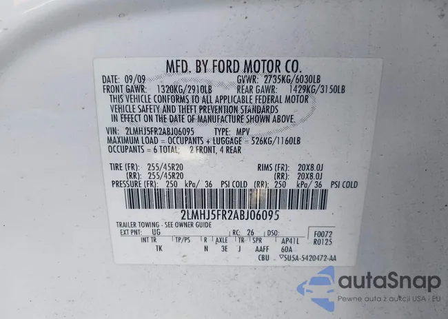 2LMHJ5FR2ABJ06095: 40634620