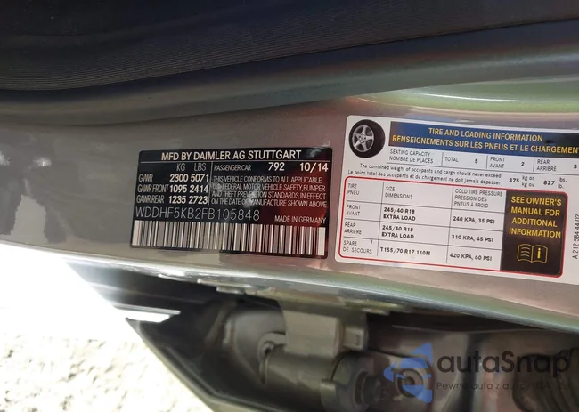 WDDHF5KB2FB105848: 40636830