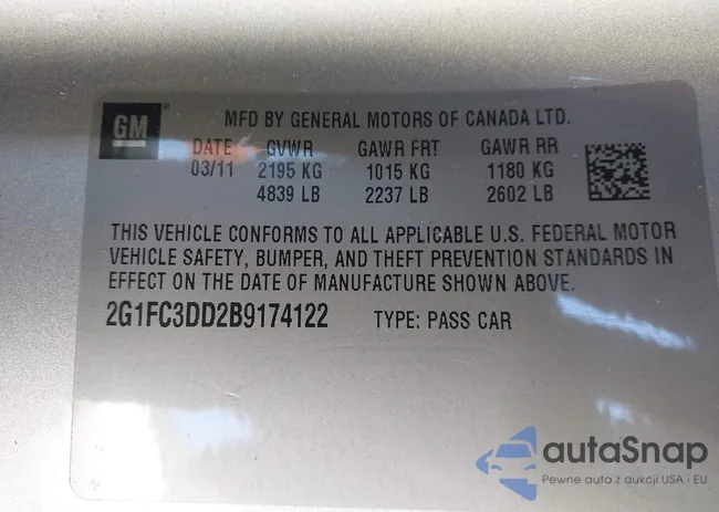 2G1FC3DD2B9174122: 40638642