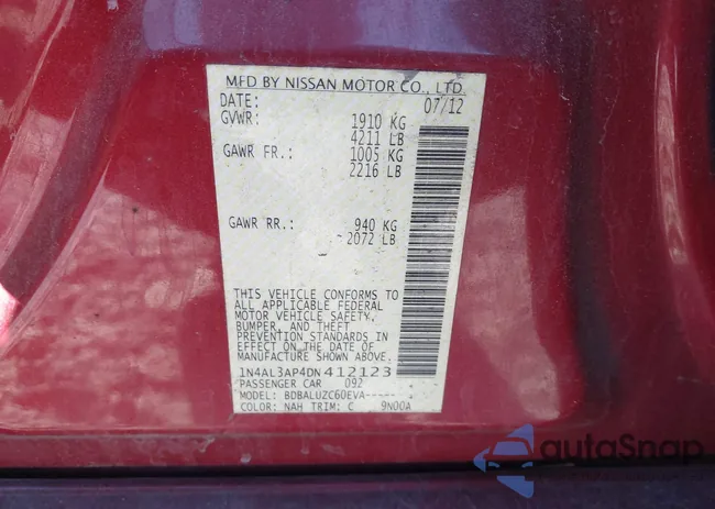 1N4AL3AP4DN412123: 40638995