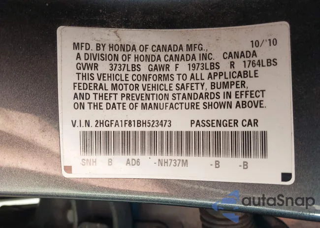 2HGFA1F81BH523473: 40640935