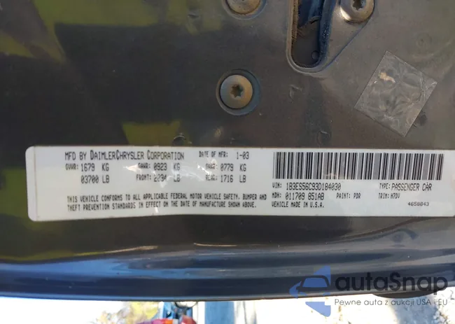 1B3ES56C93D184030: 40649761