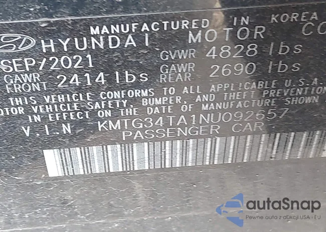 KMTG34TA1NU092657: 40653081