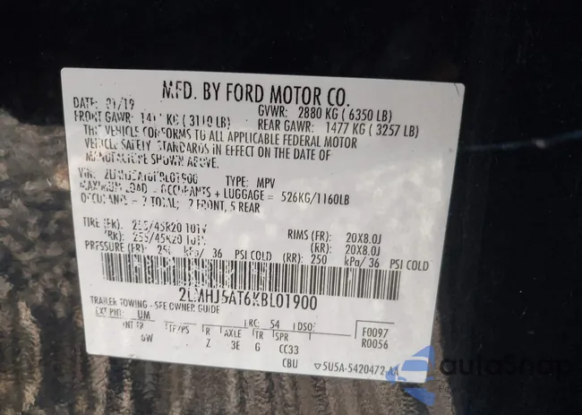 2LMHJ5AT6KBL01900: 40653748